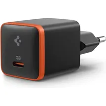 SPIGEN Wand-Ladegerät USB-C PD + QC3.0 30W - kompatibel mit iOS, Android Schwarz