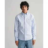 GANT Slim Oxford Langarmhemd Light Blue 3XL