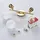 LINDBY Elaina 2-flg. Gold/Messing