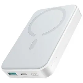 Joyroom JR-W020 20W 10000mAh MagSafe Wireless 10000 mAh + USB-A - USB-C Kabel 0,25m Weiß