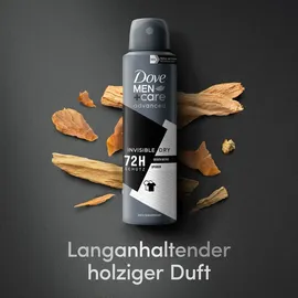 Dove Men+Care advanced Anti-Transpirant Invisible Dry gegen weiße Spuren schützt 72 Stunden vor Körpergeruch und Schweiß 150 ml 8 Stück