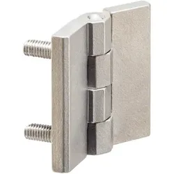 Scharniere, mit Anschraubgewinde/mit Befestigungsgewinde | b1=40 mm / Rostfreier Stahl | 25160.0350