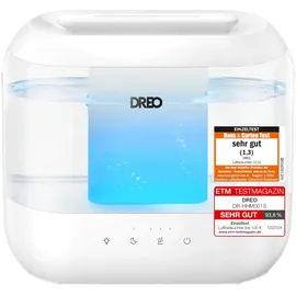 DREO Top Fill 4L Ultraschall-Luftbefeuchter weiß