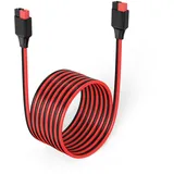 ELFCULB Anderson Verlängerungskabel 12AWG Anderson Kabel 45A Anderson Stecker für Powerstation Solargenerator(6M)