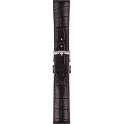 Tissot Leder  T852041655 - Genarbtes Rindsleder mit Alligatorlederoptik,braun