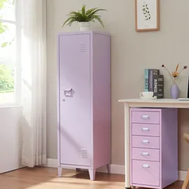 [en.casa] Einzelspind Kurikka 137 x 38 x 38 cm Lila