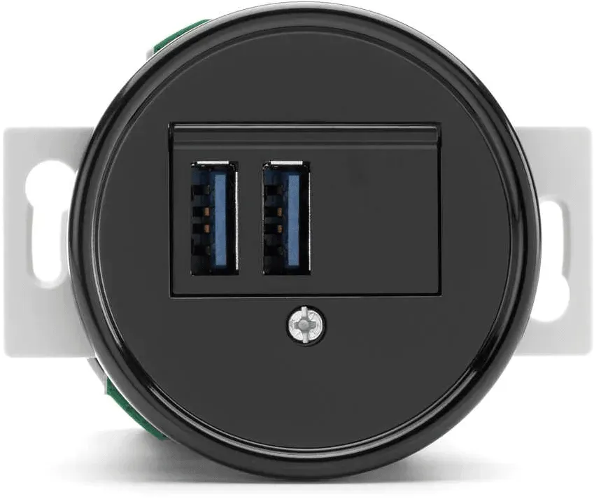 THPG 100876 USB-Ladestelle Bakelit