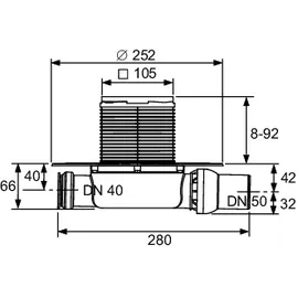 TECE TECEdrainpoint S 110 Bodenablauf