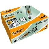 BIC Permanent Marker 12 St. Schwarz