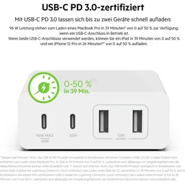 Belkin BoostCharge Pro 4-Port-GaN-Ladegerät 108W