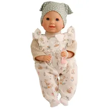 Donic Schildkröt Schildkröt Baby Puppe Lenchen 37 Malhaar blaue Schlafaugen,