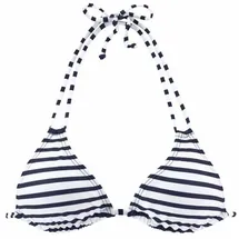 VENICE BEACH Bikini-Top Damen Weiß/Mehrfarbig 40 Cup C/D