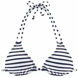 VENICE BEACH Bikini-Top Damen Weiß/Mehrfarbig 40 Cup C/D