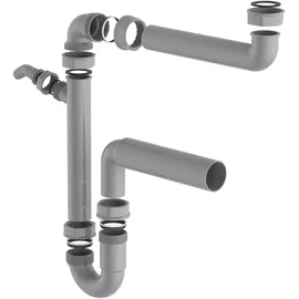 Kirchhoff Raumspar Siphon Küchenspüle Eco Save