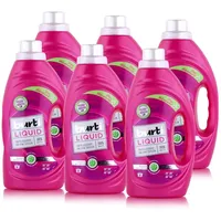burti Liquid Feinwaschmittel 1,45L - Für pflegeleichte Textilien (6er Pack)