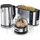Arendo Frühstücks-Set 1,5 l Silber