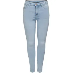 Skinny-fit-Jeans »ONLPOWER MID WAIST SK PUSH UP AZ BOX«, Gr. XS (34) - Länge 30, Light Blue Denim, , 56770234-XS Länge 30