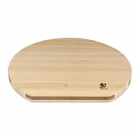 KAI Wendebrett Hinoki D-Type Holz 1-tlg. 36 x 33 x 2,5 cm Braun