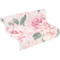 Rasch Textil Papiertapete 201345 53 m x 10 m 300 g rosa 201345