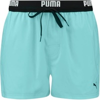 Puma Underwear - Hosen Swim Logo Badehose 001, electric mint, XXL