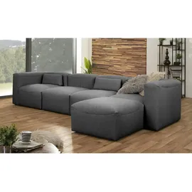 Max Winzer Ecksofa Lena ¦ schwarz ¦ Maße (cm): B: 350 H: 73