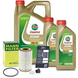 Mann-filter Ölfilter+ 7 L Motoröl 5W-30 LL für Audi