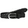 Vero Moda Flechtgürtel Leder schwarz 90