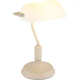 OTTO home Leandra Bankerslamp Beige 1 St.
