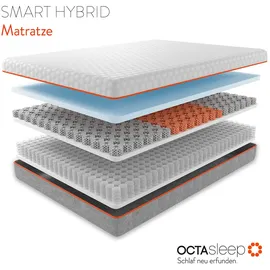Octasleep Smart Hybrid Matress, weiß