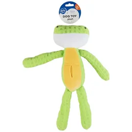 Duvo+ Duvoplus Crackle & Snuffle Frosch 37 cm grün/gelb