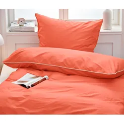 Tchibo - Premium-Baumwoll-Bettwäsche - orange