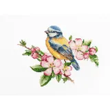 Luca-S Kreuzstich Set Die Blaumeise Zählmuster