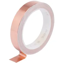 3M KB 1181 Kupferfolie glatt, mit leitfähigem Kleber, Kupfer, 25 mm x 16,5 m x 0,07 mm