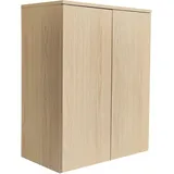 INOSIGN Aktenschrank »Jarvie«, Mehrzweckschrank, Push-to-open, 2 Fächer, 60x80 cm, braun