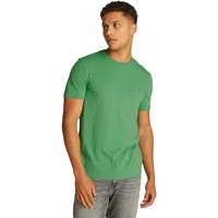 Tommy Jeans Herren T-Shirt Kurzarm Tee Rundhalsausschnitt, Grün (Coastal