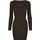 URBAN CLASSICS Cut Kleid Brown M