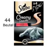 Sheba 44 x 12g Creamy Snacks RInd Sheba Katzensnack