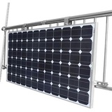 VOLTIMA Solarmodul Halter für Balkongeländer Rahmenhöhe 30-35mm