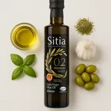 KRETISCHES Sitia Black Glass Olivenöl 500ml