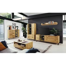 MCA Furniture Couchtisch Arezzo braun 115 x 44 x 65 cm