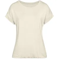 VIVANCE Kurzarmshirt Damen beige Gr.44/46