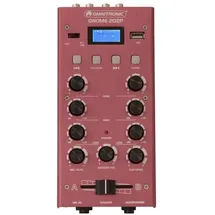 Omnitronic GNOME-202P Mini-Mixer rot