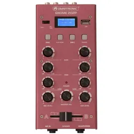 Omnitronic GNOME-202P Mini-Mixer rot