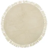 Bloomingville Lenea Wool Rug - D110 cm