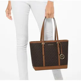 Michael Kors Jet Set Travel Handtasche Leder Brown