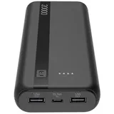 Cellular Line 20000 mAh Powerbank USB Typ-C (Schwarz)