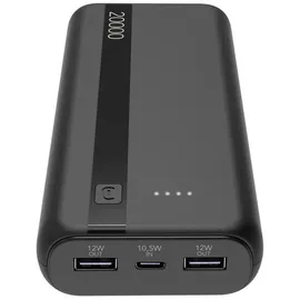 Cellular Line 20000 mAh Powerbank USB Typ-C (Schwarz)