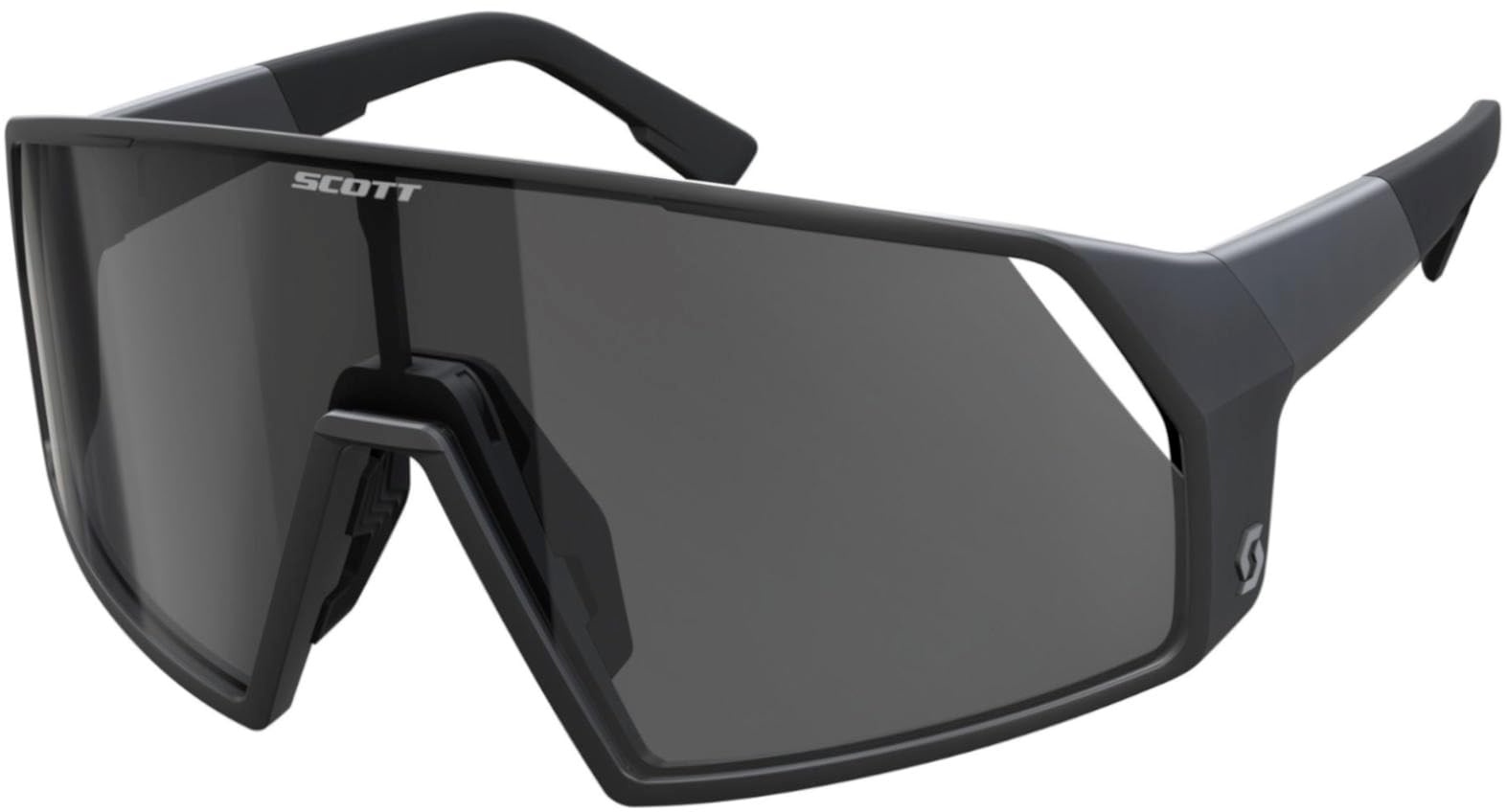 Scott Pro Shield Wechselscheiben Fahrrad Brille schwarz/grau