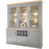 Home affaire Buffet CHAMBORD Breite ca. 183 cm grau