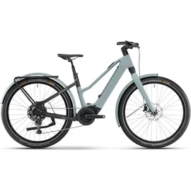 Winora iRide Pure X10 Bosch 400Wh Elektro Trekking Bike Nile Blue matte/Black matte | 27.5" Damen Trapez 42cm